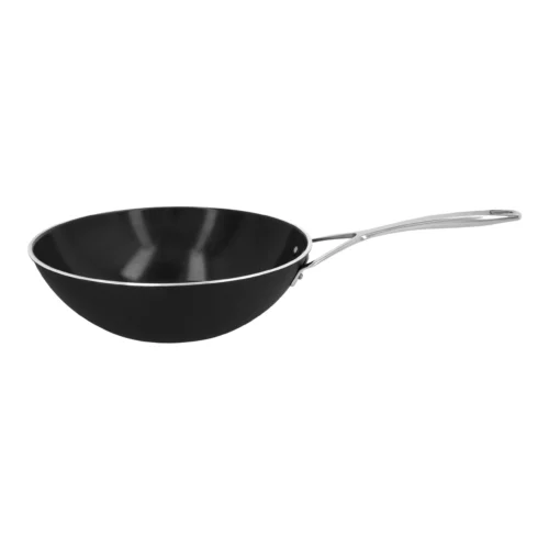 Alu Pro 5 Wok vlakke bodem Ceraforce 30 cm