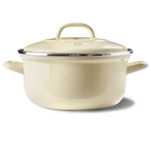 Indigo braadpan Creme