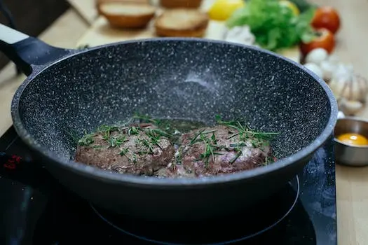 wokpan met vlees