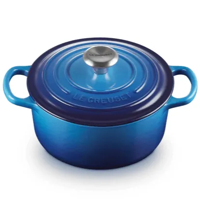 Signature Azure Braadpan_le_creuset