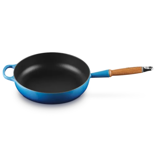 Signature - Blauw | Emaille hapjespan 28 cm | Le Creuset