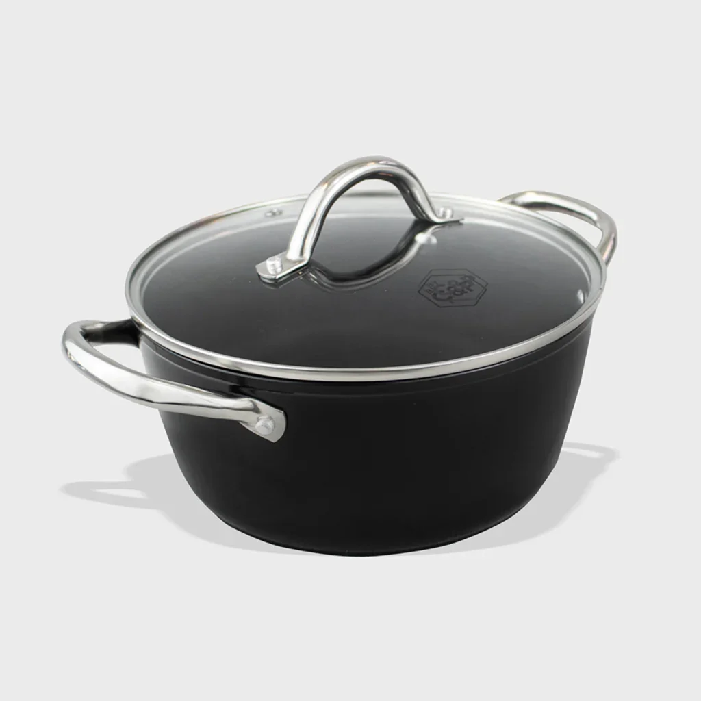 Signature | Keramische kookpan 24 cm met deksel | Cook & Pan