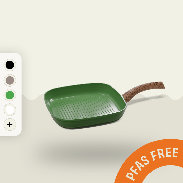 Groen | Grillpan 28 cm | Cook & Pan