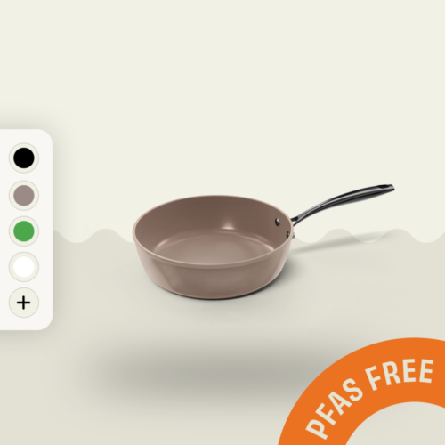Taupe | Hapjespan 24 cm | Cook & Pan