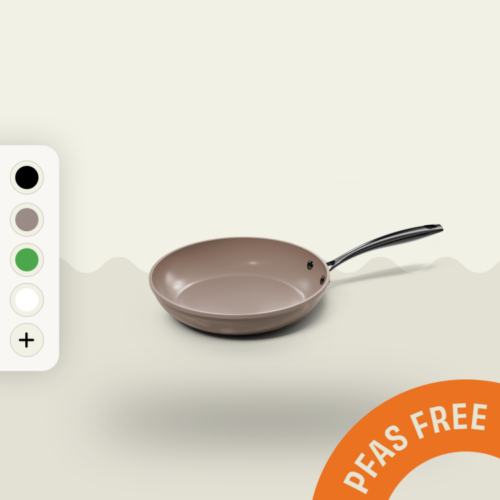 Taupe | Keramische Koekenpan 20 cm | Cook & Pan