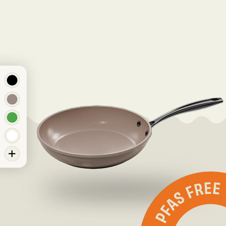 Taupe | Keramische Koekenpan 28 cm | Cook & Pan