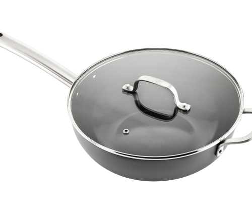 Murray | Keramische Wokpan 36 cm | met deksel | Isenvi
