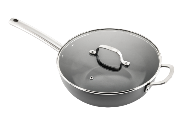 Murray | Keramische Wokpan 36 cm | met deksel | Isenvi