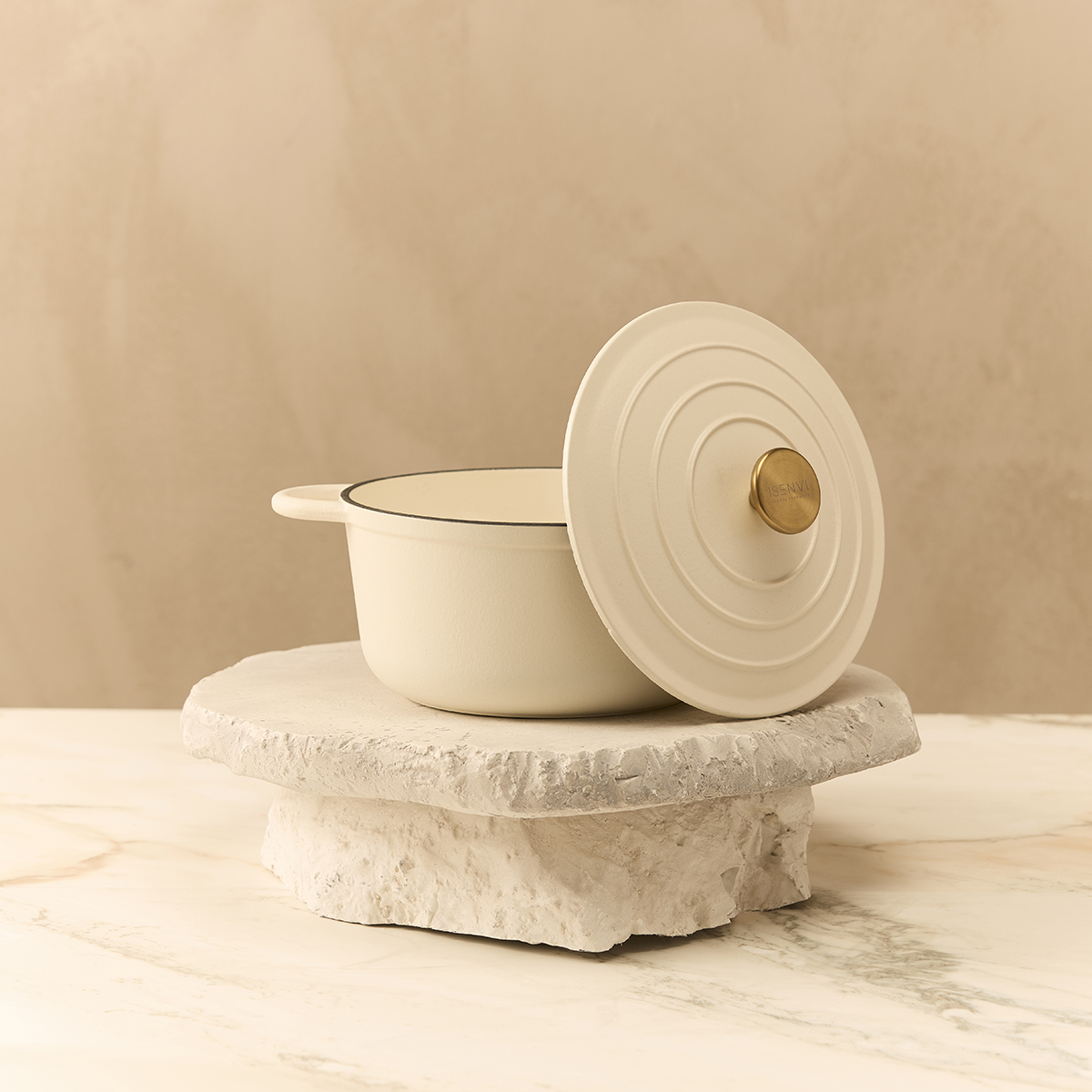 Byron | Gietijzeren Braadpan 24 cm | met deksel | Isenvi